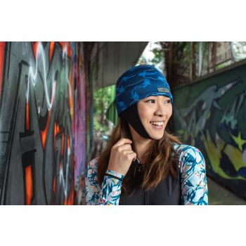 NEB01 whaleshark neoprene beanie (L/XL)