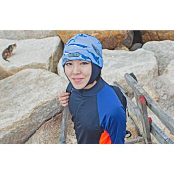 NEB06 whale neoprene beanie (L/XL)