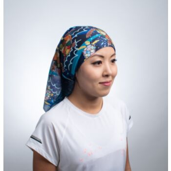 H09 sea turtle headwear(double side pattern)