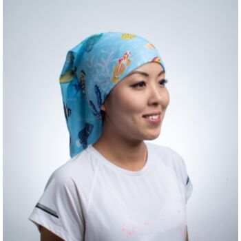 H10 coral reef fish headwear (double side pattern)