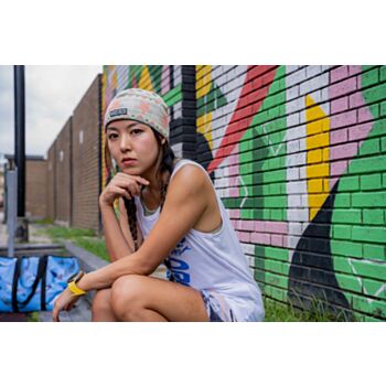 NEB08 sea turtle neoprene beanie (S/M)